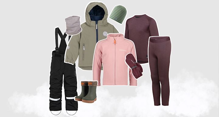 Slik kler du barnet ditt i vinter Slik kler du barnet ditt i vinter